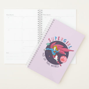 Agenda Supergirl Out Of This World Retro Graphic