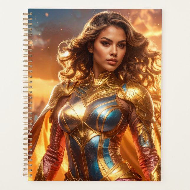 AGENDA SUPERHERO - FEMALE SUPERHERO (Frente)