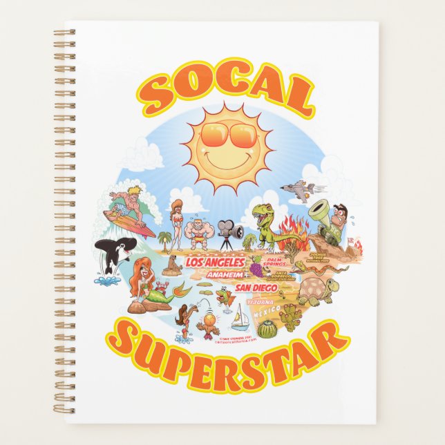 Agenda Superstar SoCal (Frente)