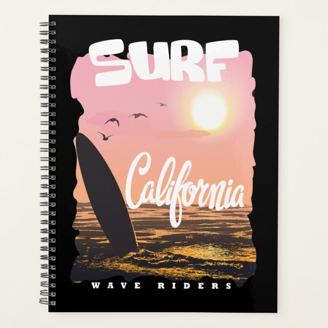 Agenda surf california (Frente)