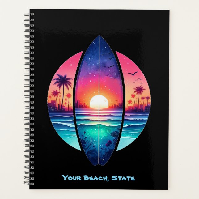 Agenda Surfboard no Sunset (Frente)