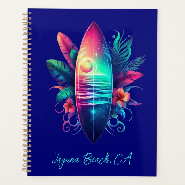 Agenda Surfboard Tropical Beach- (Frente)
