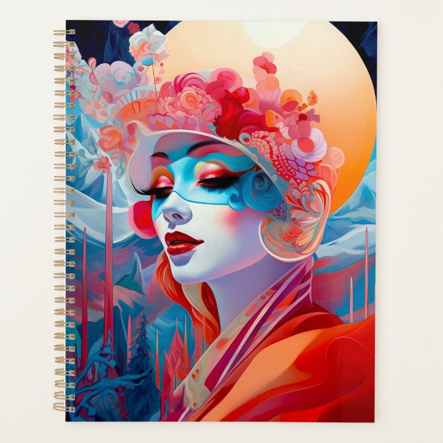 Agenda Surreal Lady Fantasy Art (Frente)