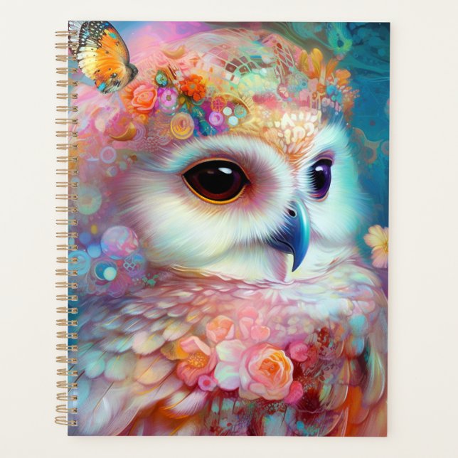 Agenda Surreal Owl Fantasy Art (Frente)