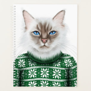 Agenda Sweater Kitty Cat