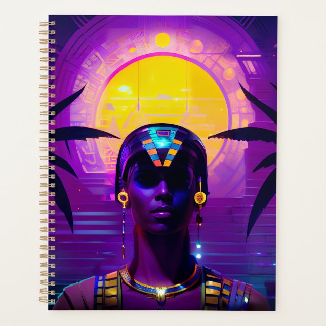 Agenda Synthwave Pharaoh (Frente)