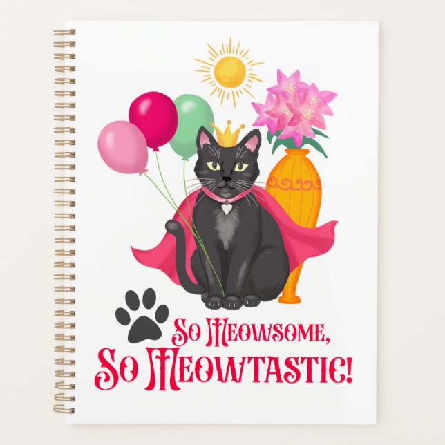 Agenda Tão Meowsome, Tão Meowtastic! (Frente)
