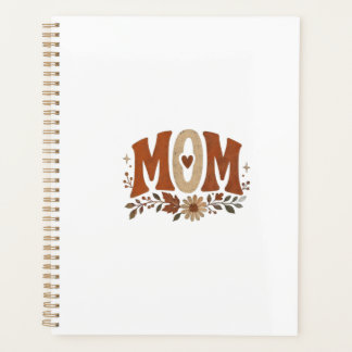 Agenda Tapeçaria de Outono Floral para Mãe no Outono Rúst