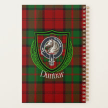 Tartan e Brasão do Clã Escocês Dunbar