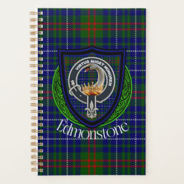 Agenda Tartan e Brasão do Clã Escocês Edmonstone