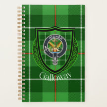 Tartan e Brasão do Clã Escocês Galloway