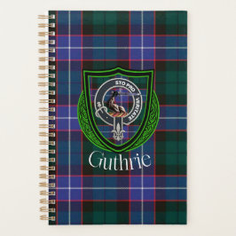 Agenda Tartan e Brasão do Clã Escocês Guthrie