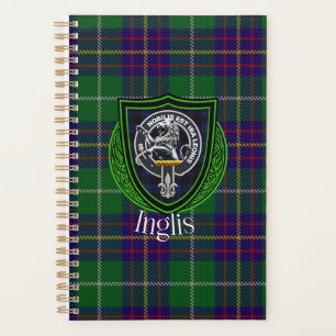 Agenda Tartan e Brasão do Clã Escocês Inglis