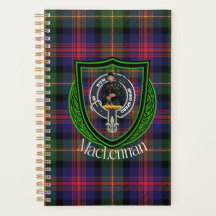 Tartan e Brasão do Clã Escocês MacLennan