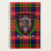 Tartan e Brasão do Clã Escocês MacPherson