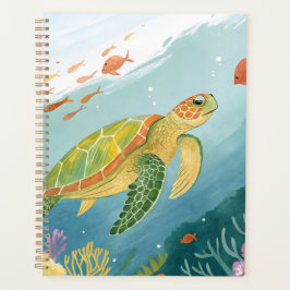 Agenda Tartaruga Pintura