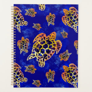 Agenda Tartarugas marinhas Batik Arte Africana