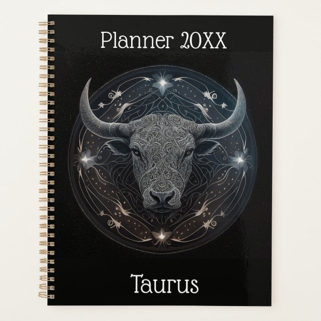 Agenda Taurus Zodiac Planner (Frente)