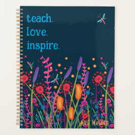 Agenda Teach Love Inspira Marinho Dragonfly