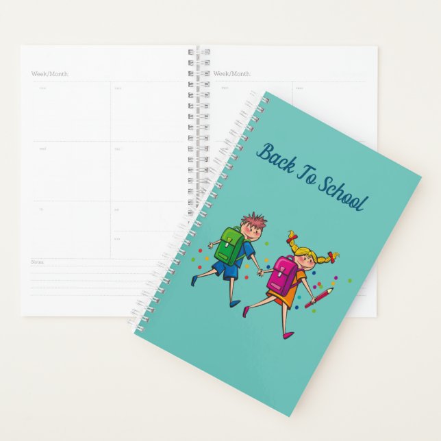 Agenda Teal De Volta À Escola (Exibição)