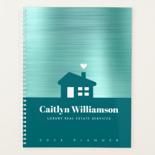 Agenda Teal Green Implate Broker Professional House