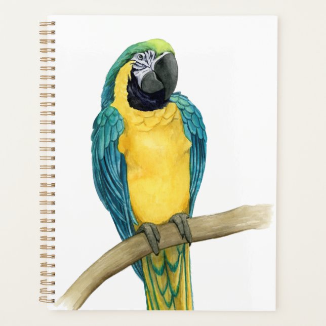 Agenda Teal Macaw (Frente)