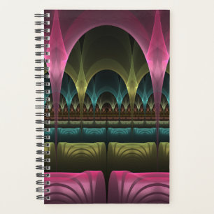 Agenda Teatro de Fantasia, Abstrato de Arte Fractal Color