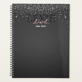 Agenda Técnica de Unhas Minimalista e Elegante