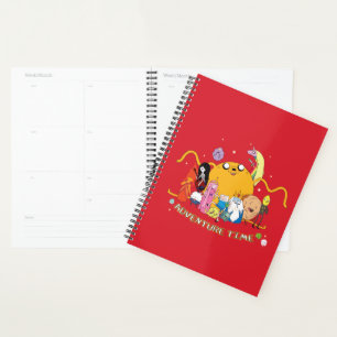 Agenda Tempo de Aventura Gráfico do Grupo Jake Grande