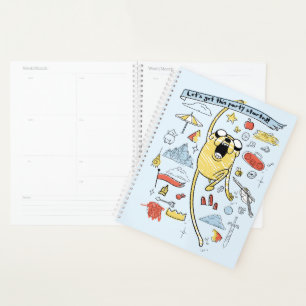Agenda Tempo de Aventura "Partido" Jake Sketch