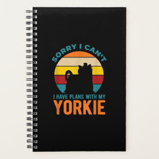 Agenda Tenho Planos Com Meu Yorkshire Terrier Yorkie