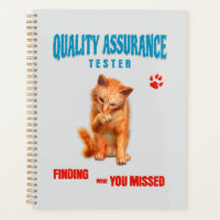 Testador de QA Humor de Gato