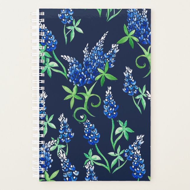 Agenda Texas Bluebonnets Texan State Flower Bluebonnet (Frente)