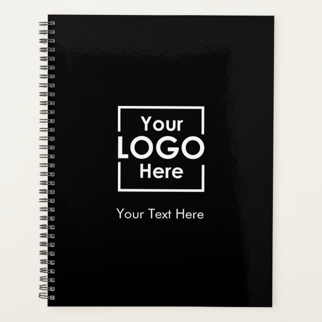 Agenda Texto corporativo personalizado simples Texto corp (Frente)