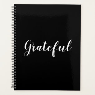 Agenda Texto elegante de script personalizado preto