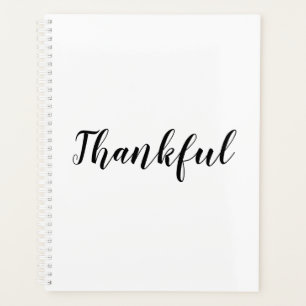 Agenda Texto personalizado branco preto agradável