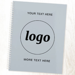 Agenda Texto Simples de Logotipo Azul Pó