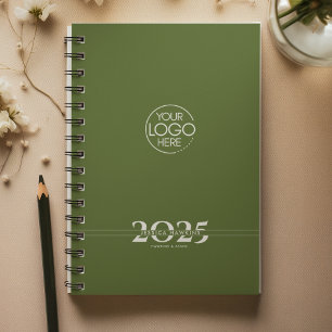 Agenda Texto Sobreposto Verde Oleícola Escuro Semanalment