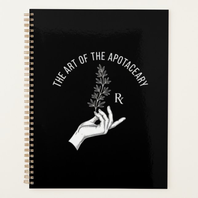 Agenda The Art of the Apothecary Rx  (Frente)