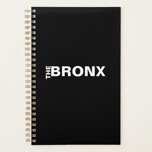 Agenda The Bronx Planner  (Frente)