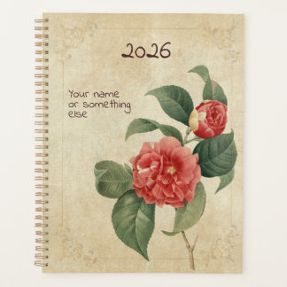 Agenda The Camellia Keeper Planner: Winter's Rose Edition