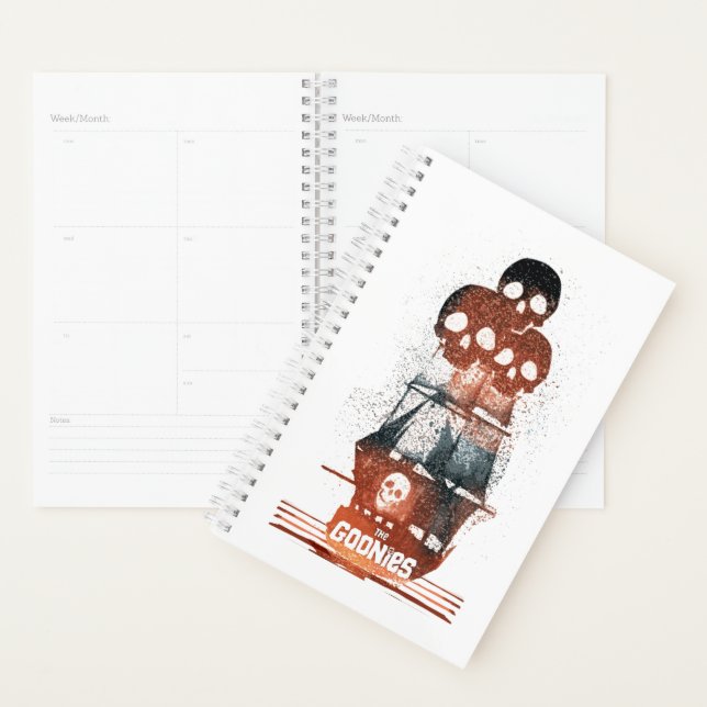 Agenda The Goonies Pirate Ship Silhouette Graphic (Exibição)