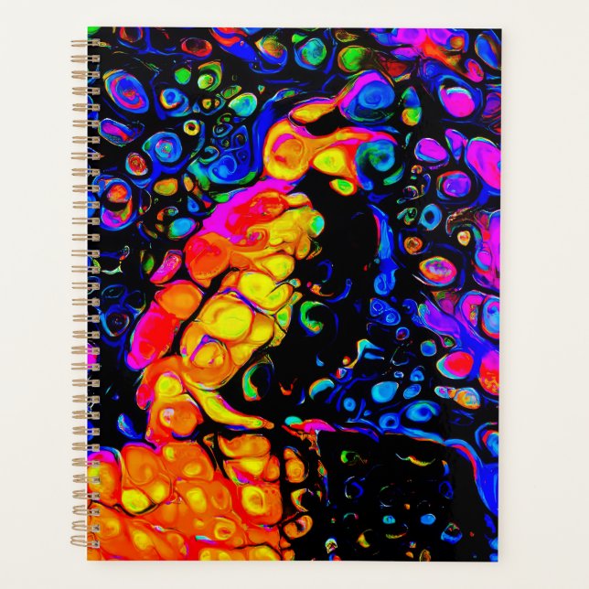 Agenda The Lonely Bird 4:  Liquid Art Style  (Frente)