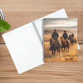 Agenda The Plains Riders, Cowboy Planner