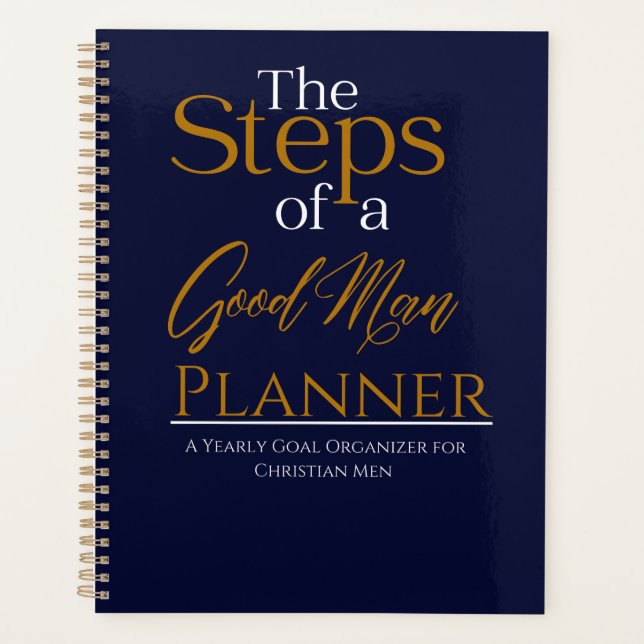 Agenda The Steps of a Good Man Planner (Frente)