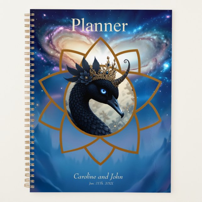 Agenda The Swan Who Guards the Moon. (Frente)