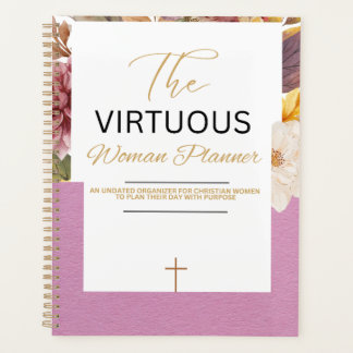 Agenda The Virtuous Woman Planner