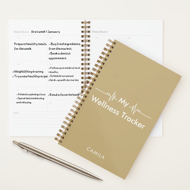 Agenda The Wellness Edit | Minimal Health Planner 2026 (Criador carregado)