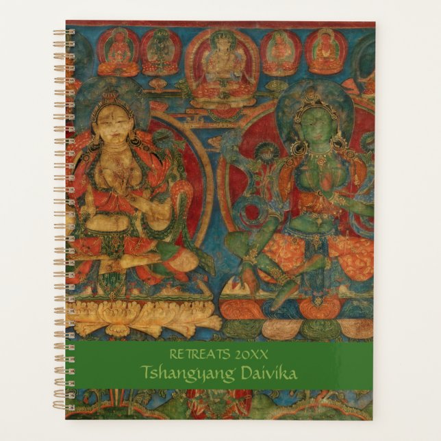 Agenda The White Tara and The Green Tara  (Frente)