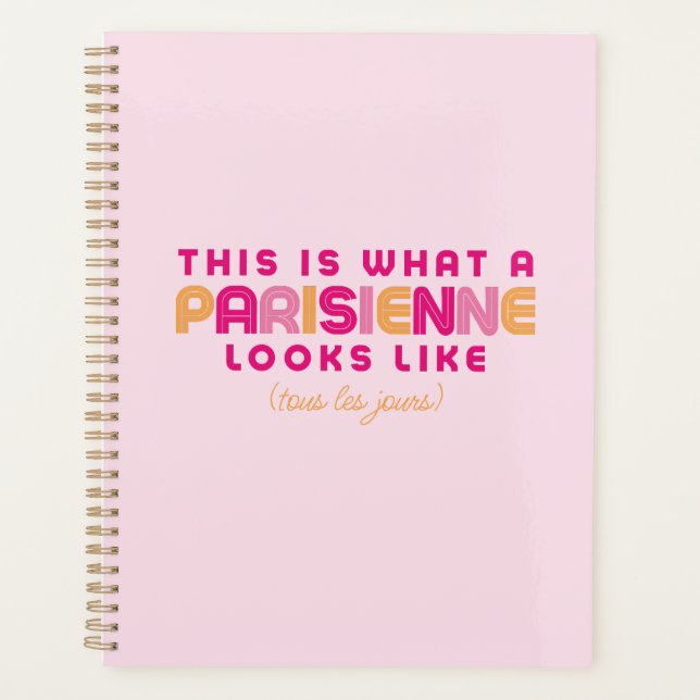 Agenda This is What a Parisienne Looks Like (Frente)